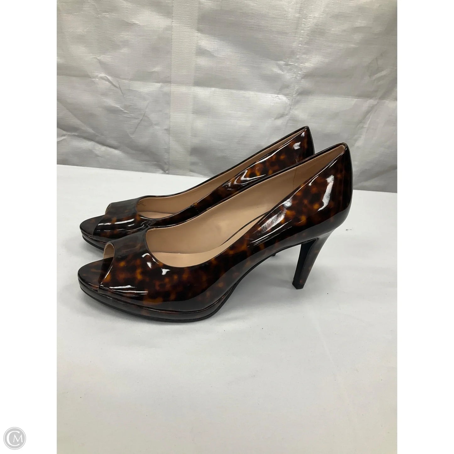 Shoes Heels Stiletto By Bandolino In Animal Print, Size: 9