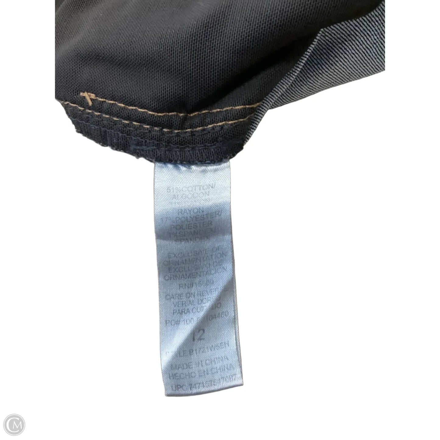 Jeans Skinny By Democracy In Blue Denim, Size: 12