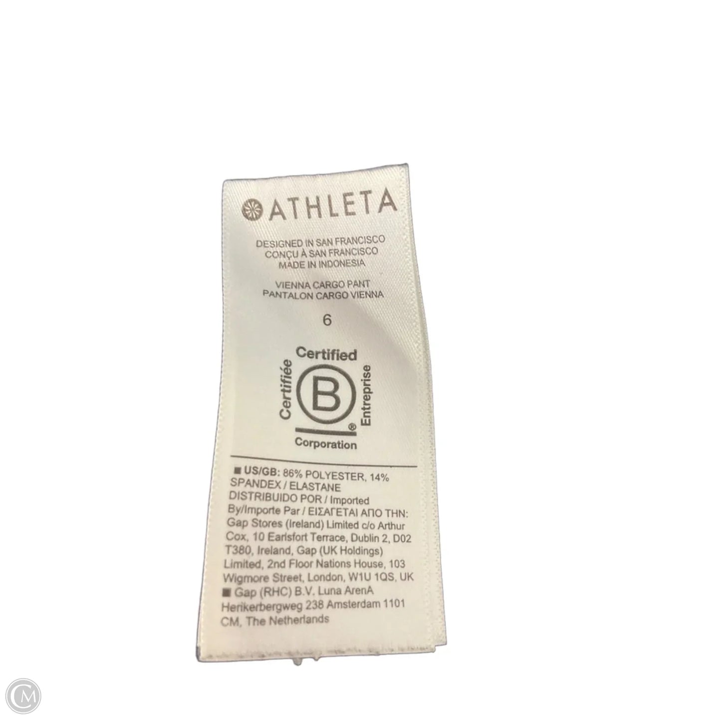 Athletic Pants By Athleta In Black, Size: S
