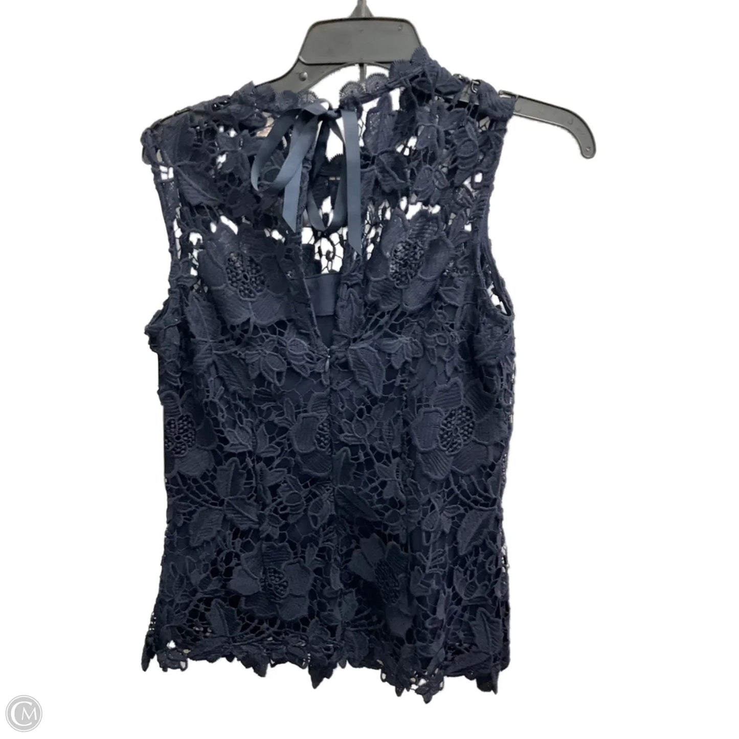 Top Sleeveless By Nanette Lepore In Navy, Size: S