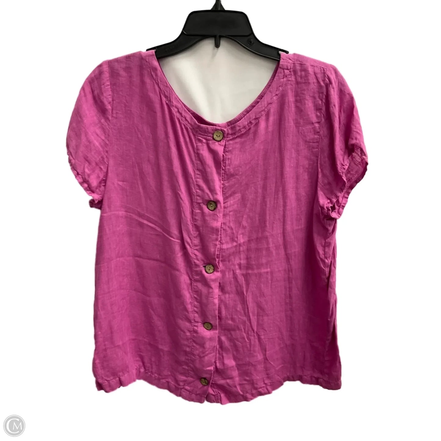 Top Sleeveless By C And C In Pink, Size: L