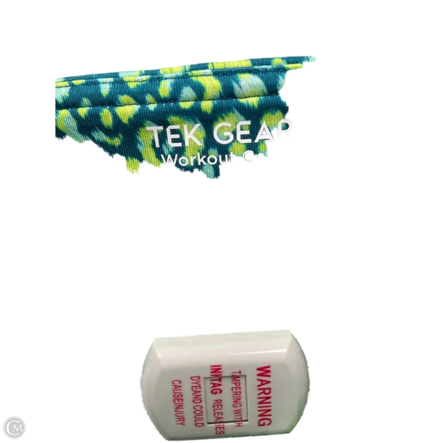 Athletic Capris By Tek Gear In Green, Size: M