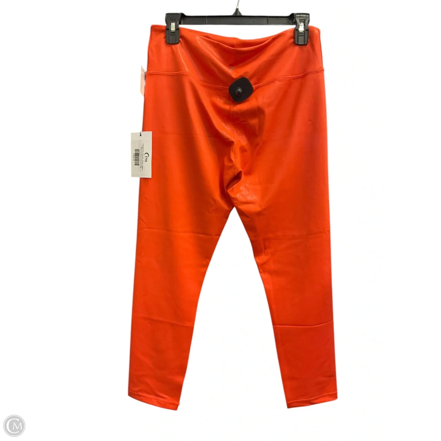 Athletic Leggings By Zyia In Orange, Size: 12