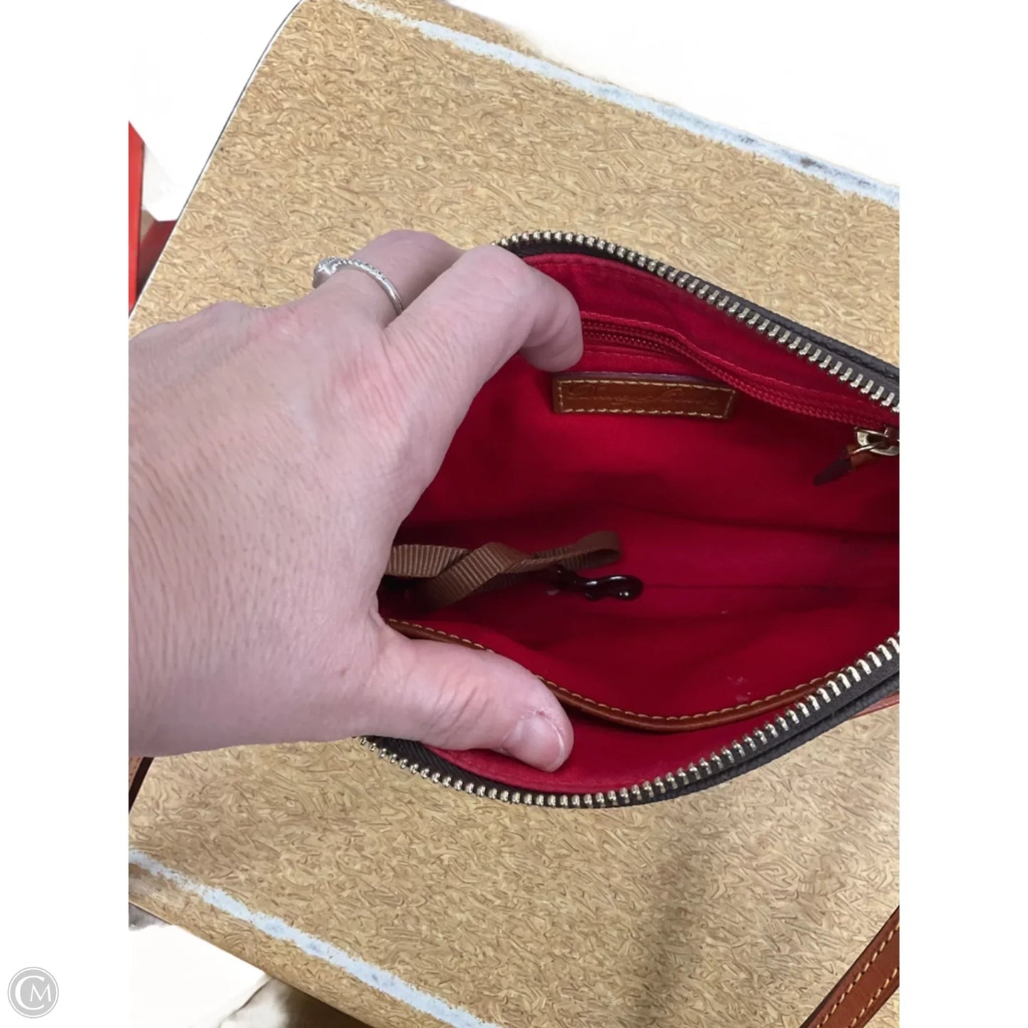 Crossbody Designer By Dooney And Bourke, Size: Small