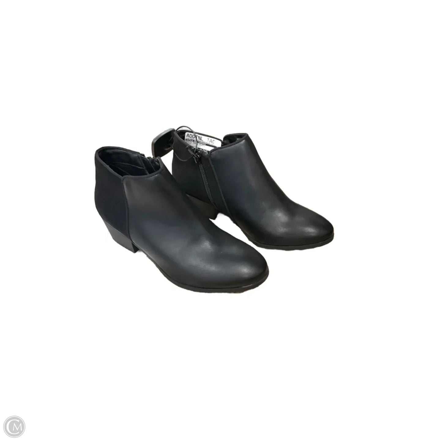 Boots Ankle Flats By Style And Company In Black, Size: 8