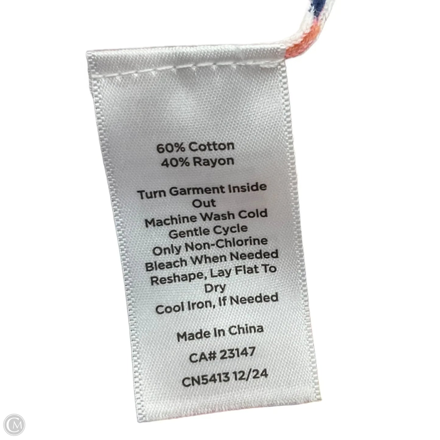 Cardigan By Talbots In Blue & Pink, Size: Sp