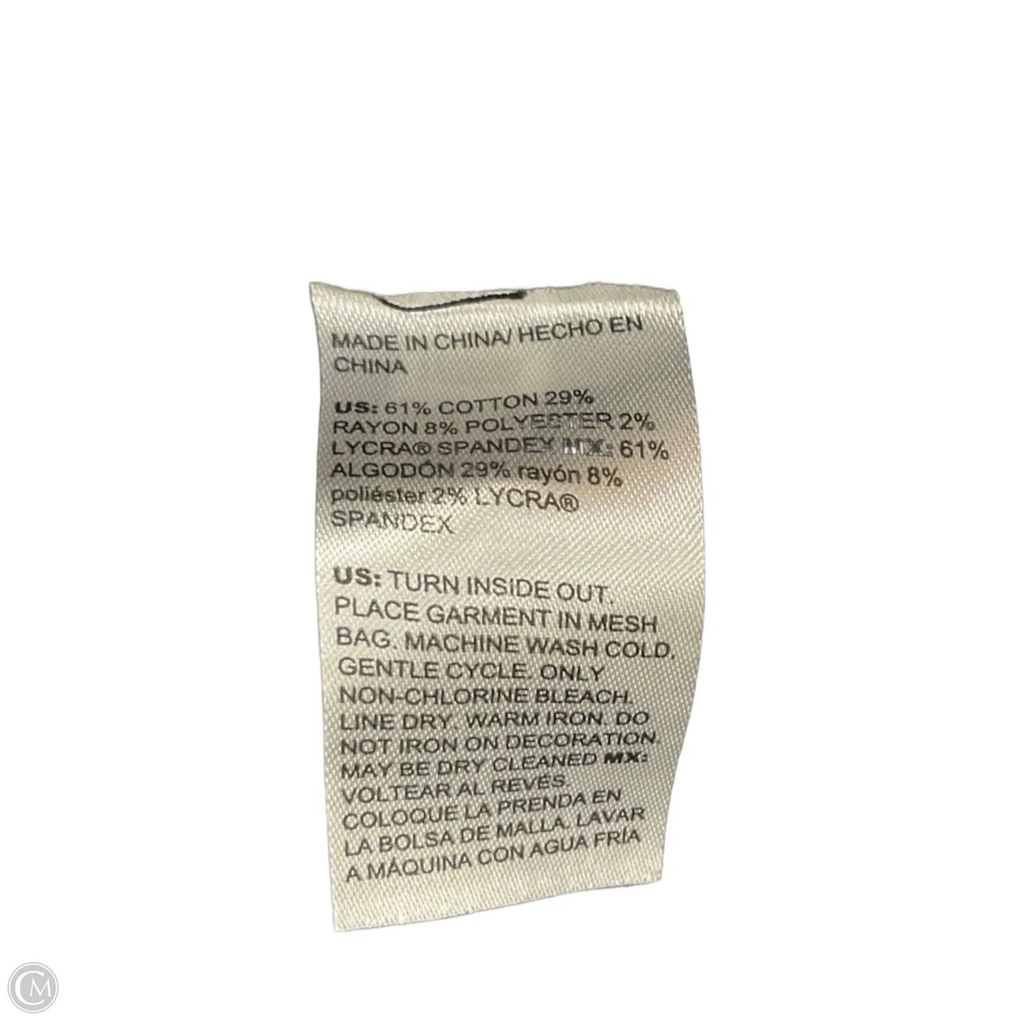 Pants Dress By Chicos In Black Denim, Size: 16