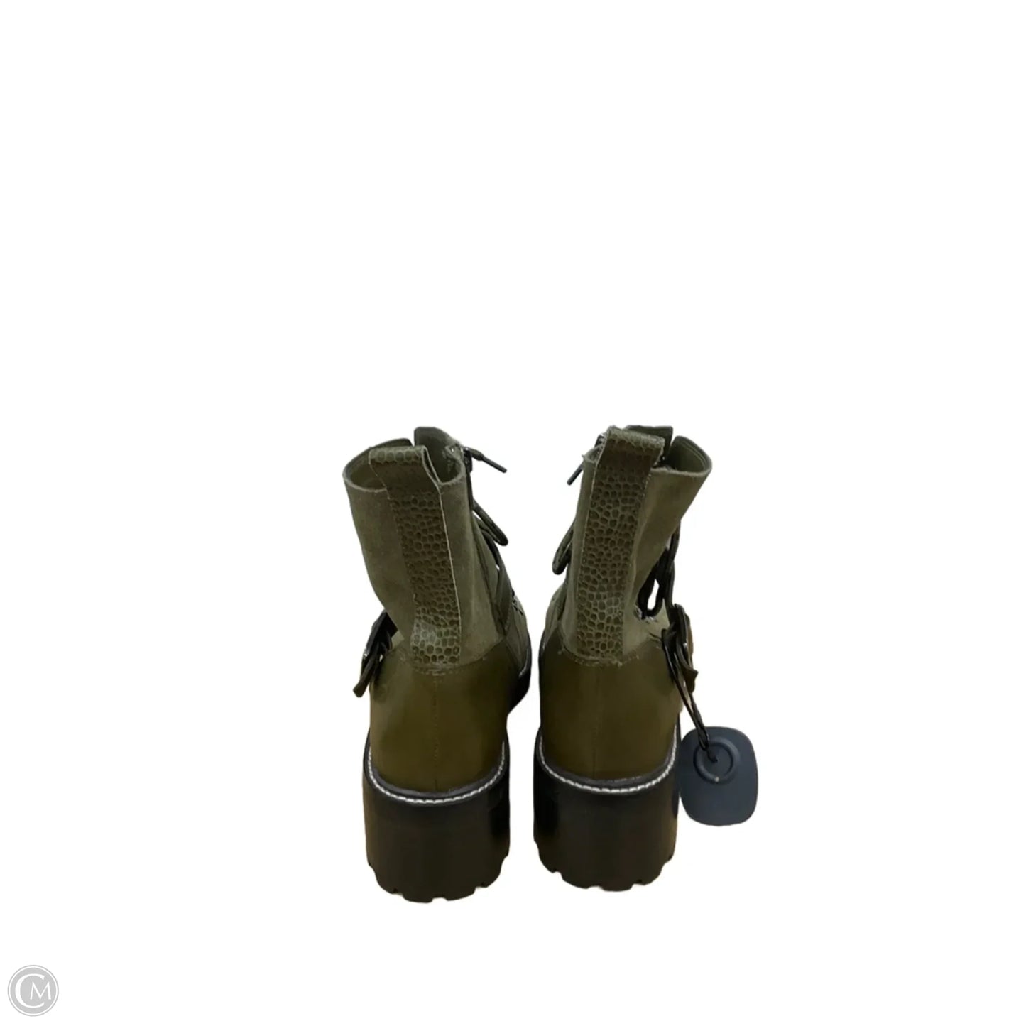 Boots Ankle Flats By Vince Camuto In Green, Size: 11