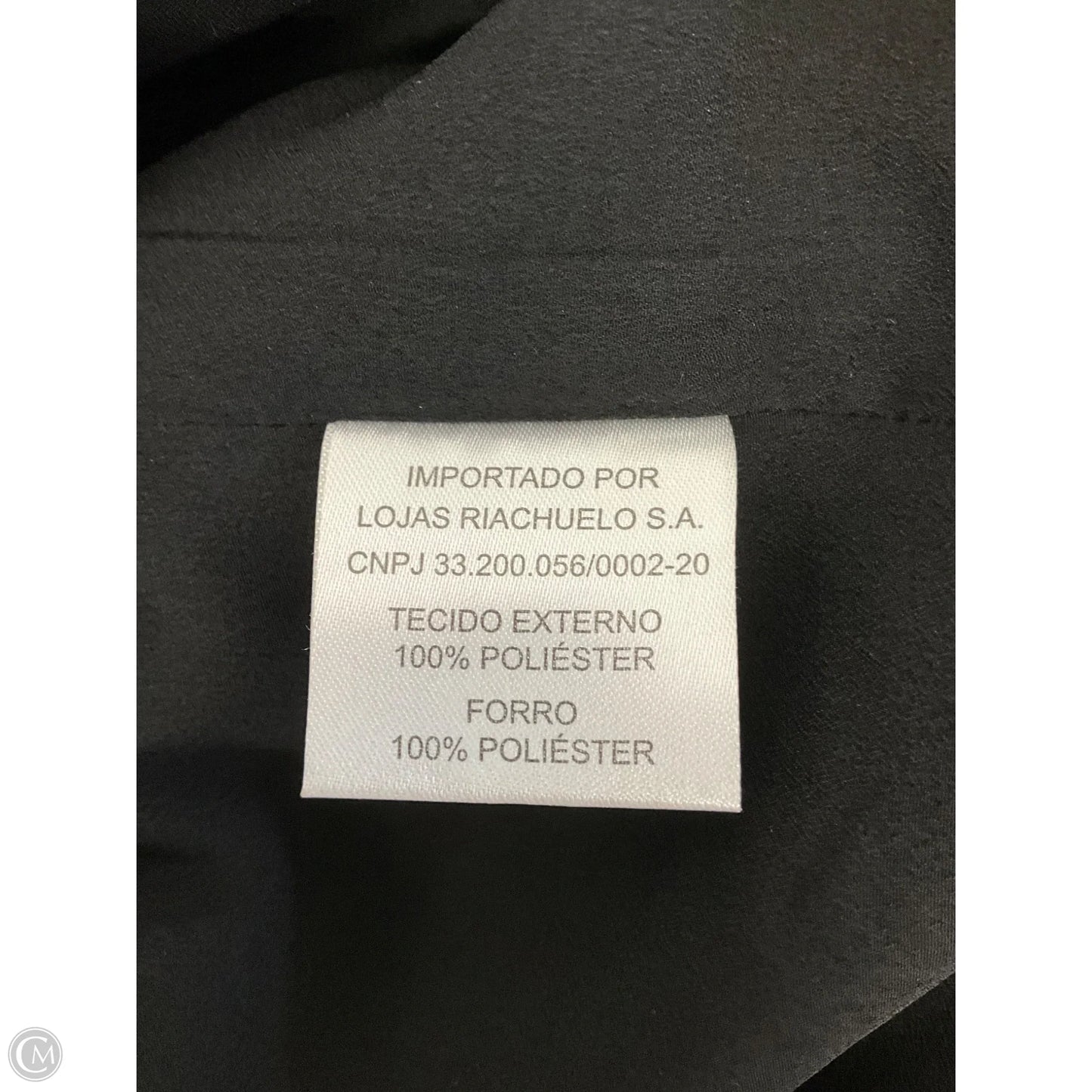 Dress Luxury Designer By Versace In Black, Size: M