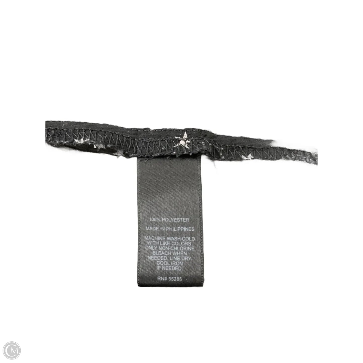 Blouse Long Sleeve By Express In Black, Size: Sp