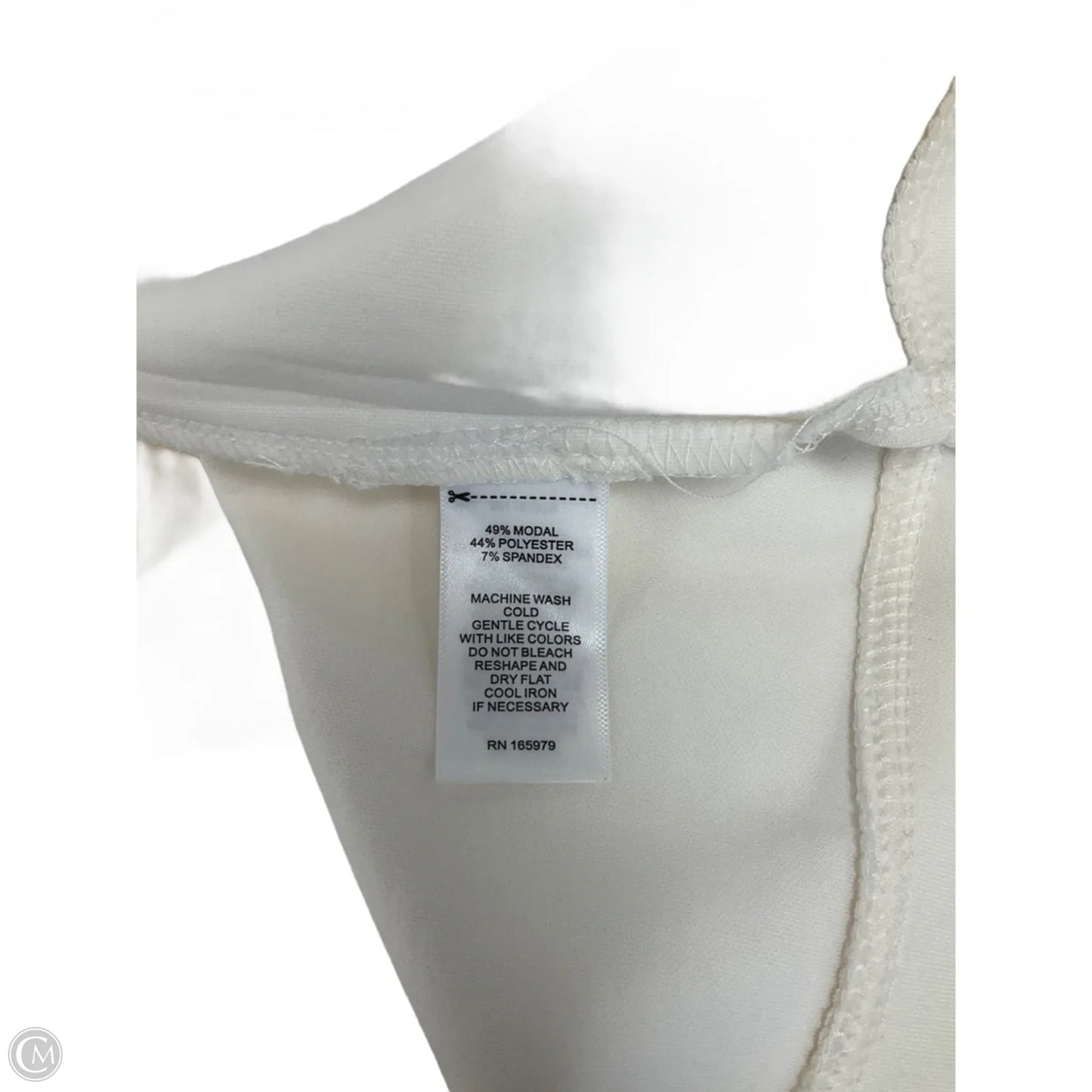 Sweatshirt Collar By Cable And Gauge In White, Size: 1x