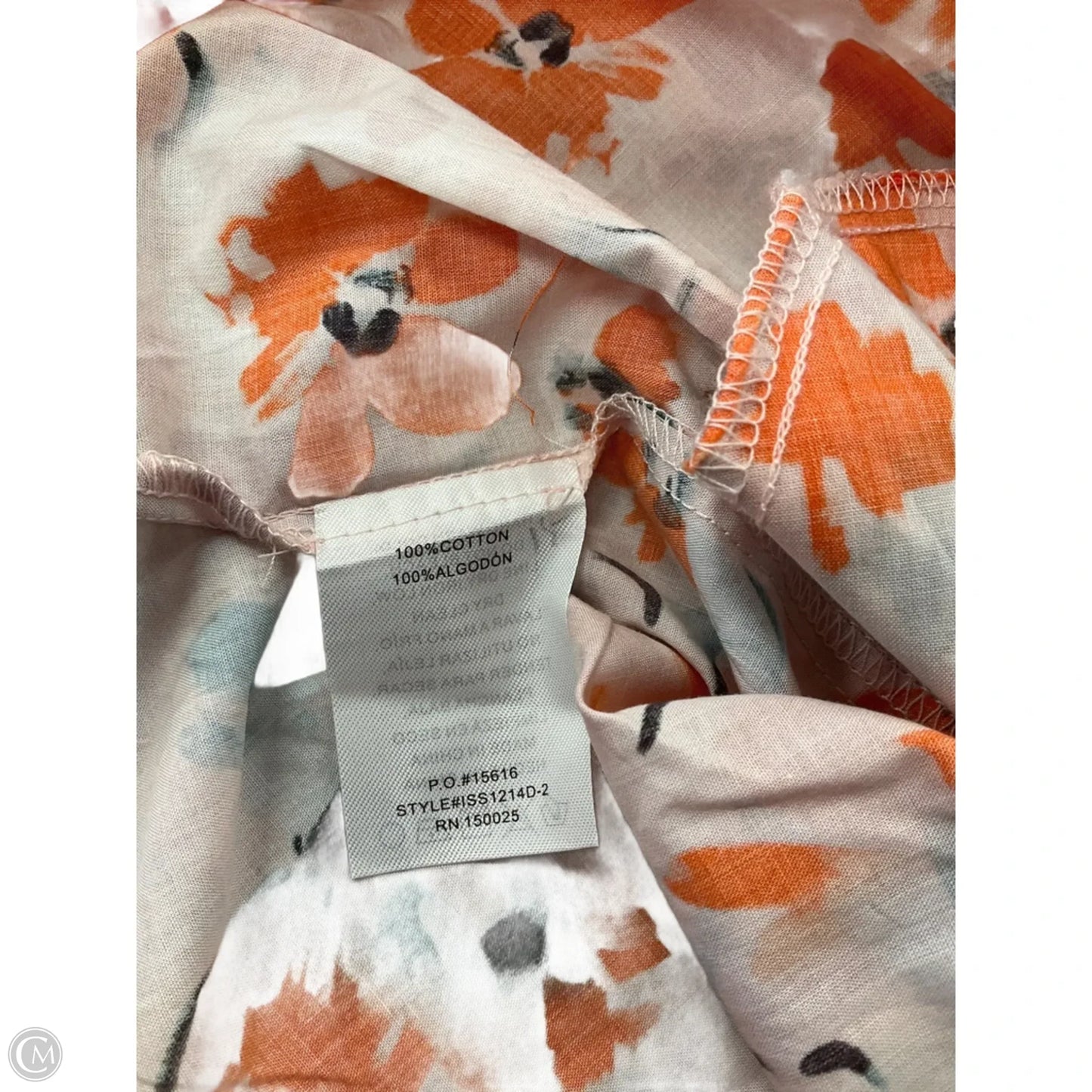 Dress Work By Cmc In Floral Print, Size: S