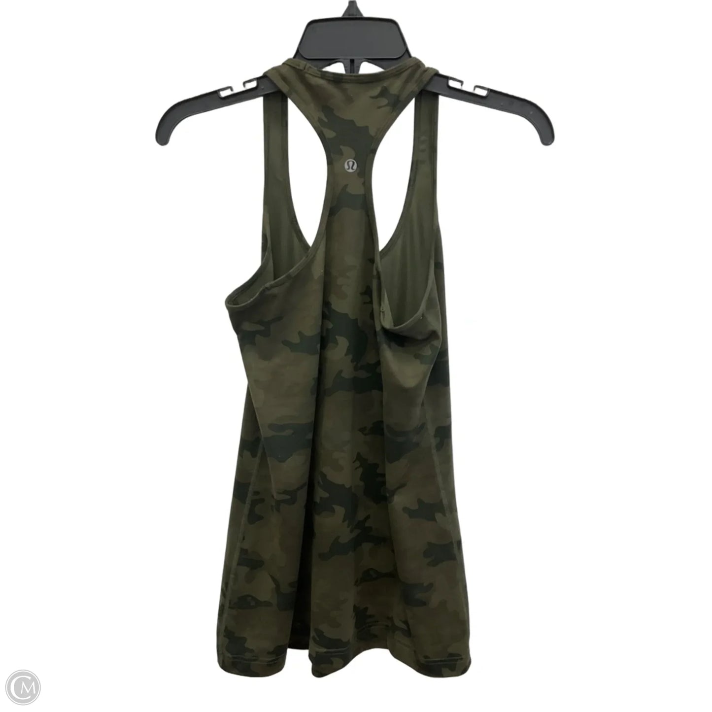 Athletic Tank Top By Lululemon In Camouflage Print, Size: M