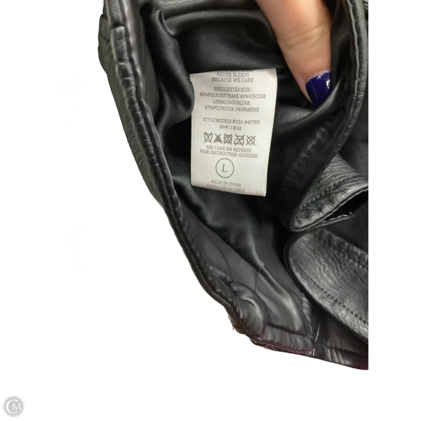 Coat Other By Blanknyc In Black, Size: L