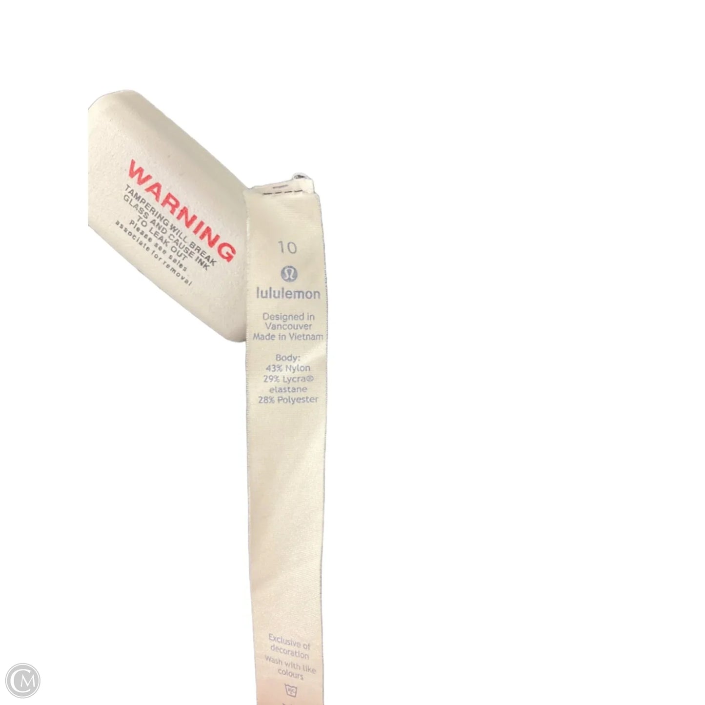 Athletic Capris By Lululemon In Grey, Size: M