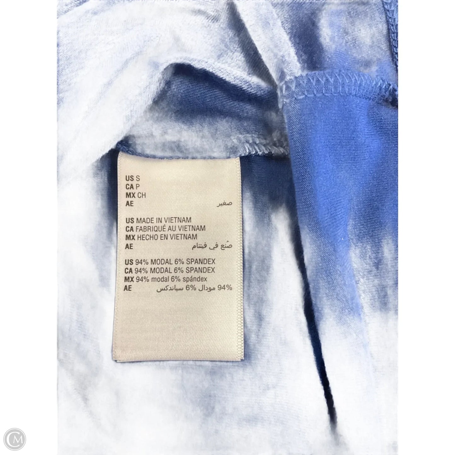 Top Short Sleeve Basic By On 34th In Blue, Size: S