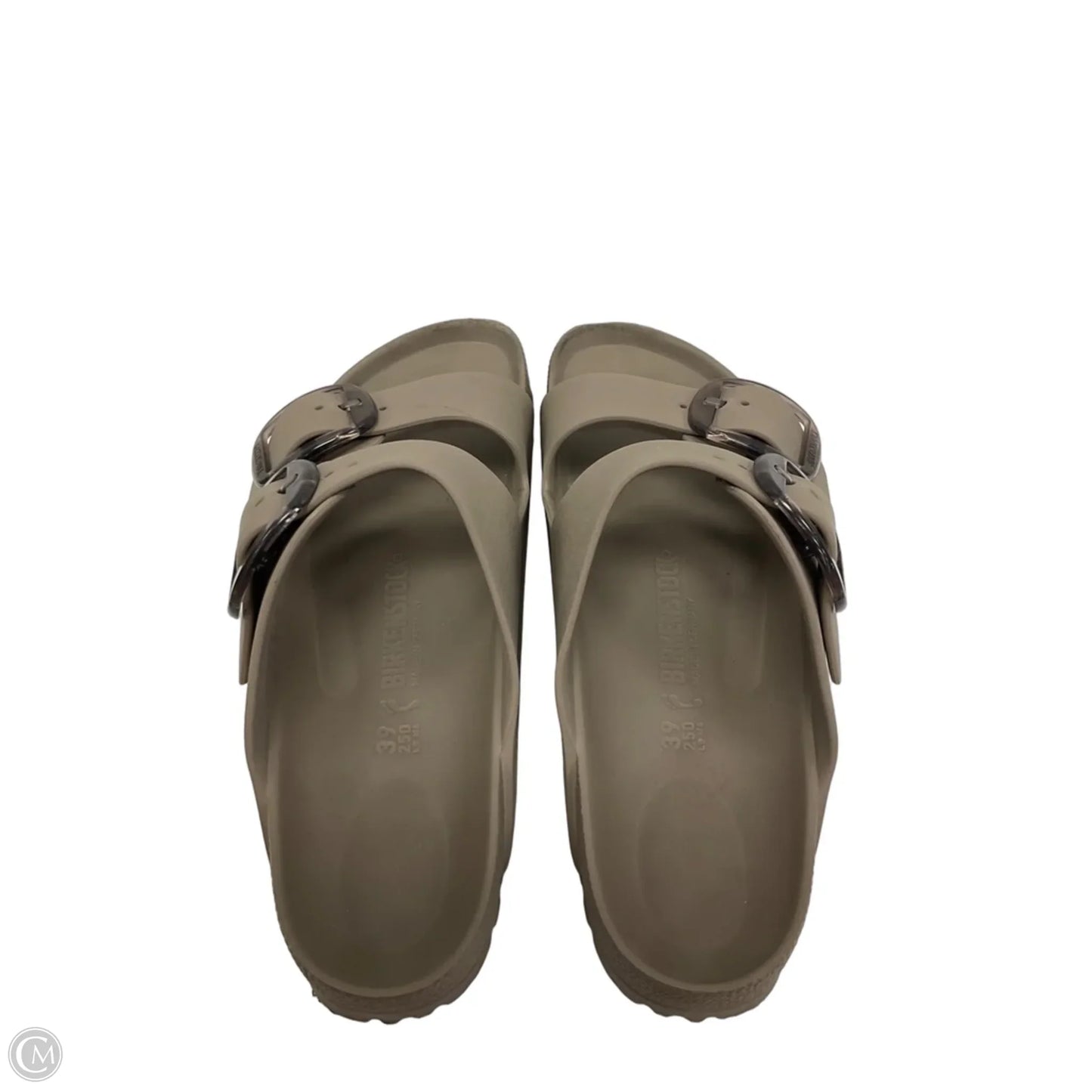 Sandals Flats By Birkenstock In Tan, Size: 8
