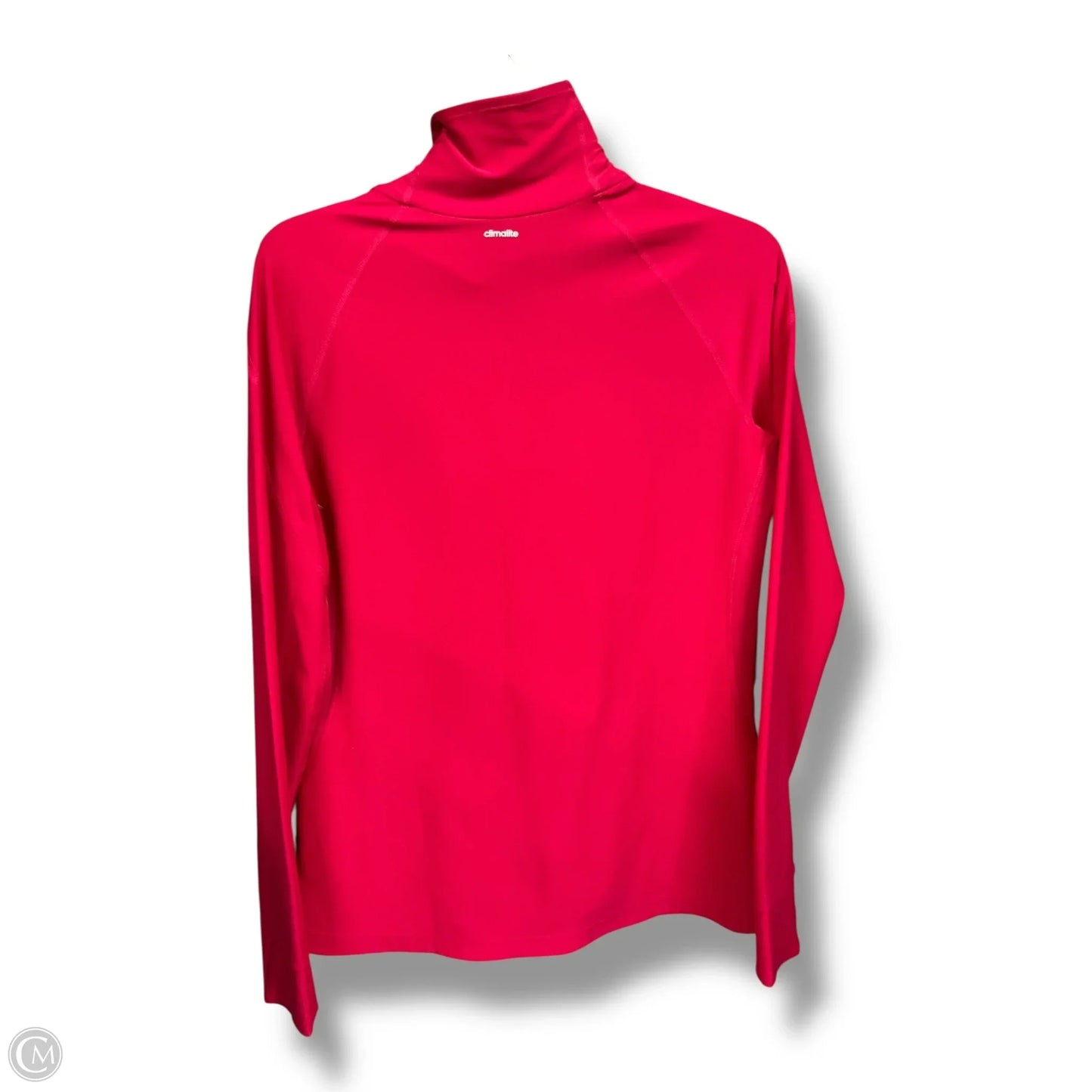 Athletic Jacket By Adidas In Pink, Size: M