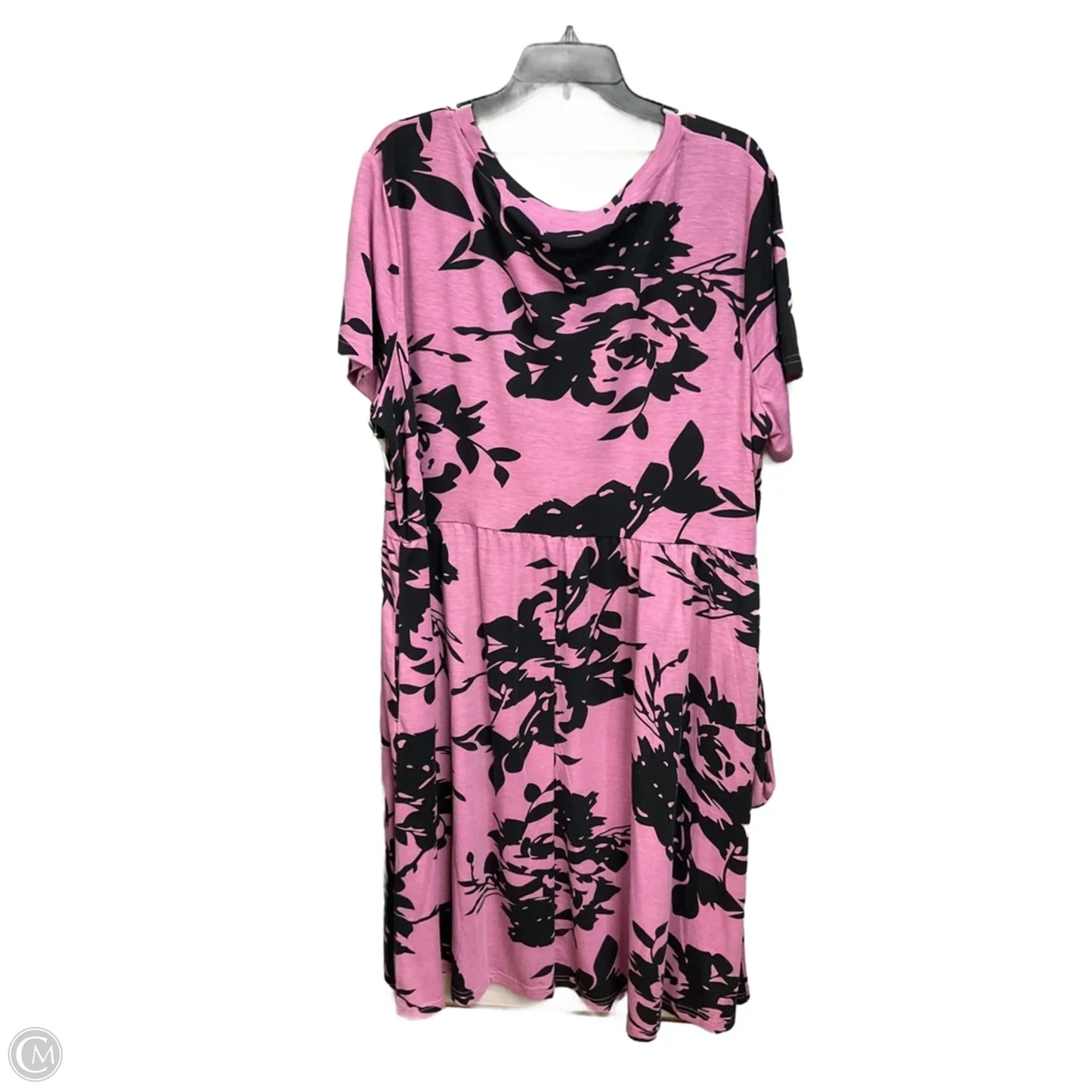 Dress Casual Midi By Cmc In Purple, Size: 4x