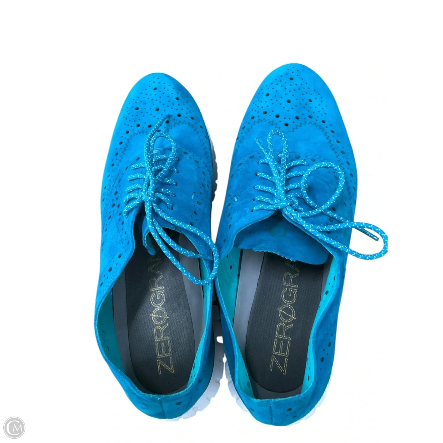Shoes Flats By Cole-haan In Blue, Size: 8