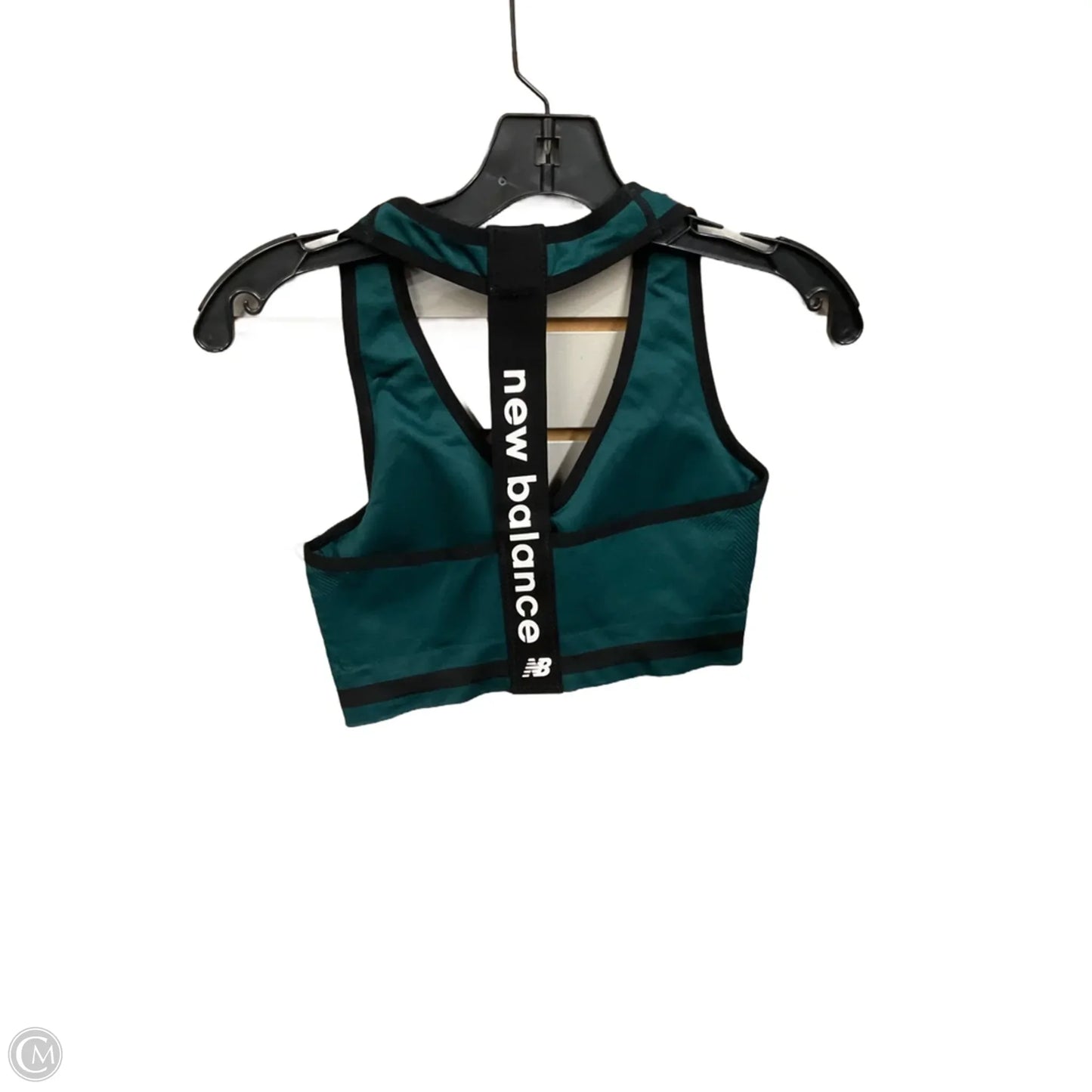 Athletic Bra By New Balance In Teal, Size: L