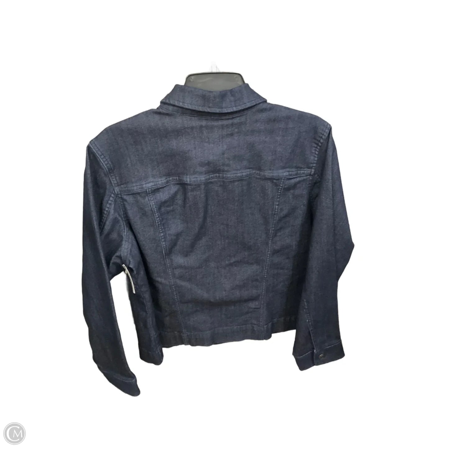 Jacket Denim By Croft And Barrow In Blue Denim, Size: Xlp