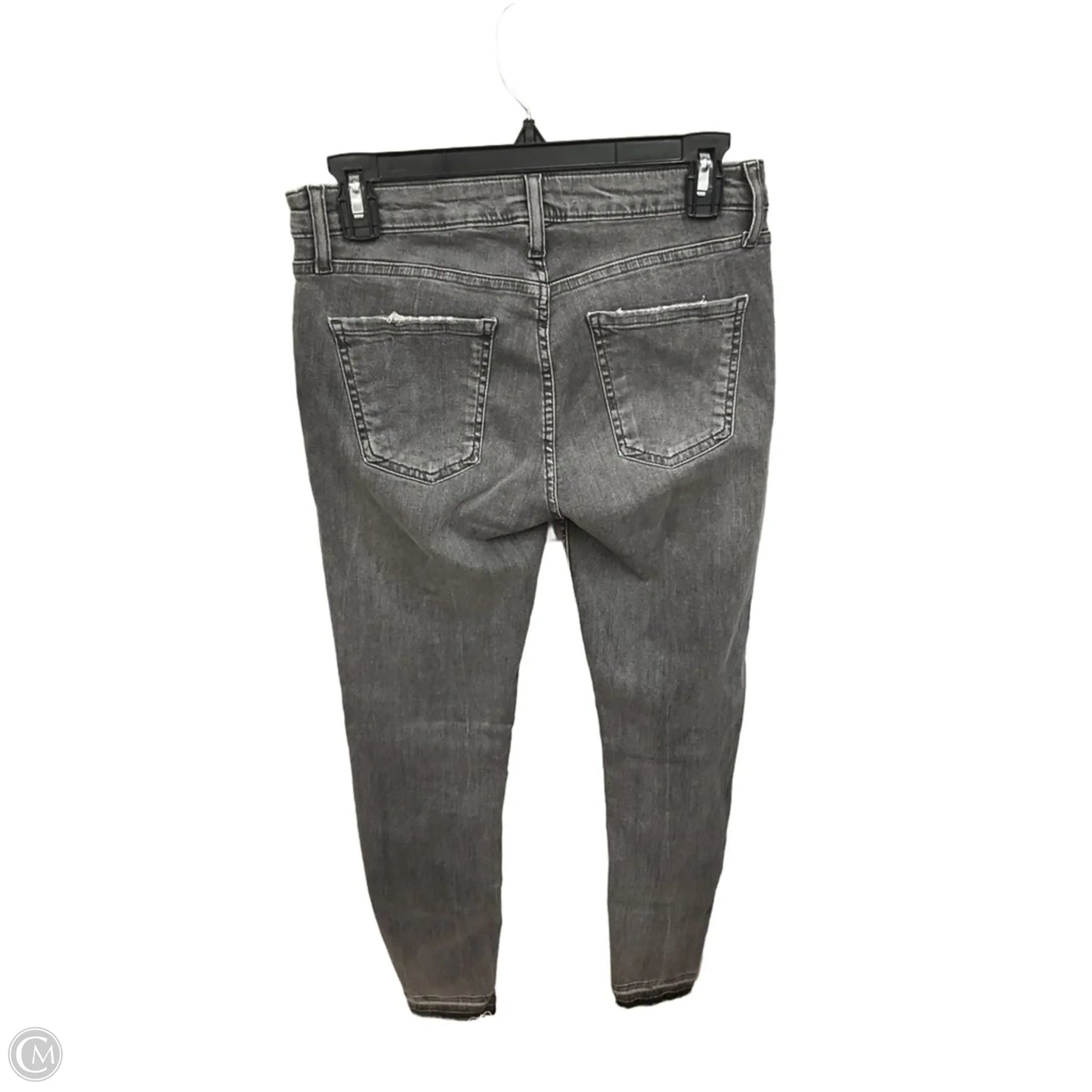 Jeans Skinny By Zara Women In Grey Denim, Size: 8