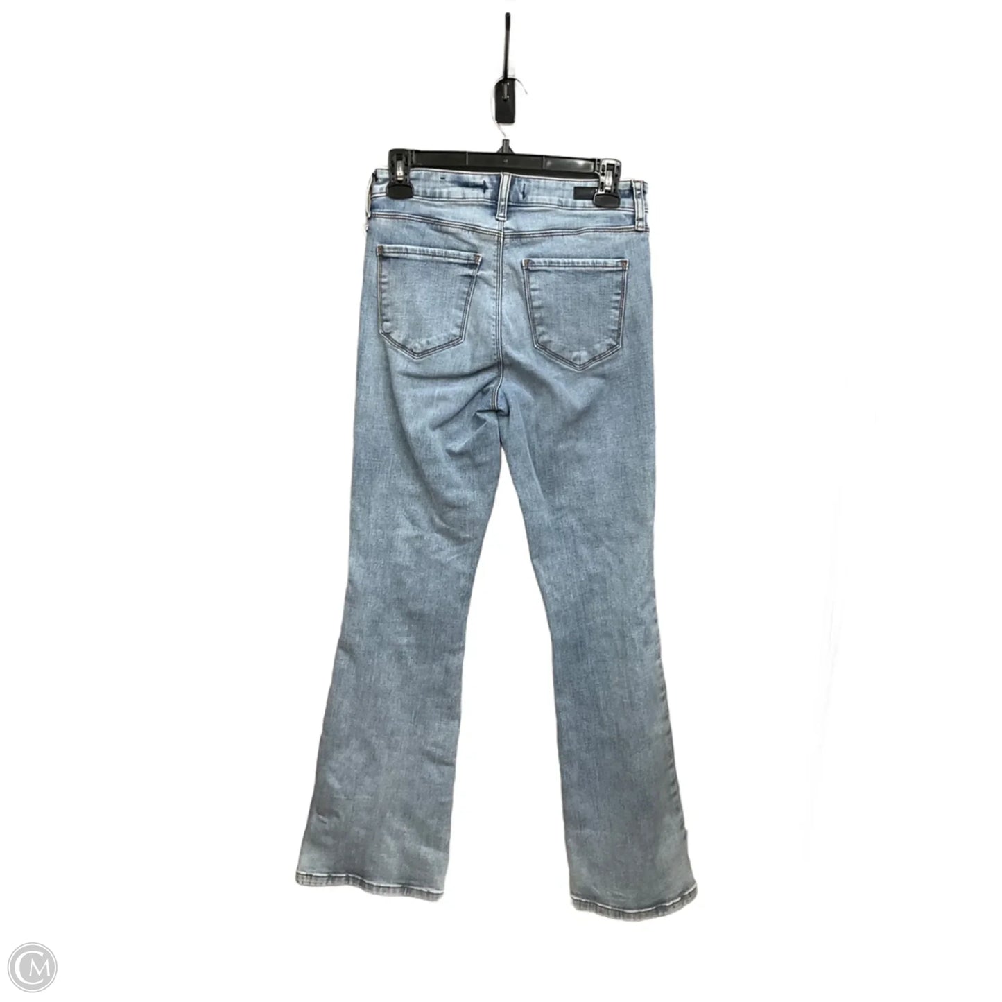 Jeans Flared By Kut In Blue Denim, Size: 0