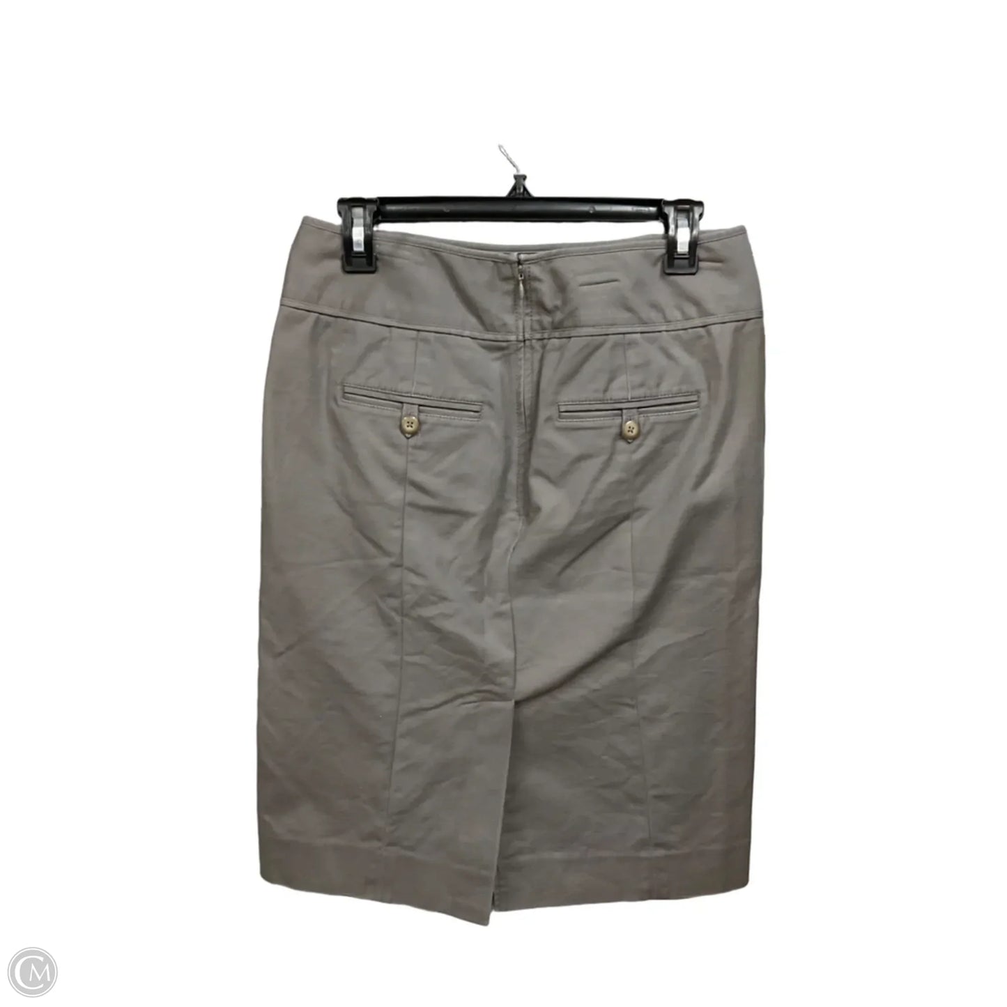 Skirt Midi By Gap In Grey, Size: 8