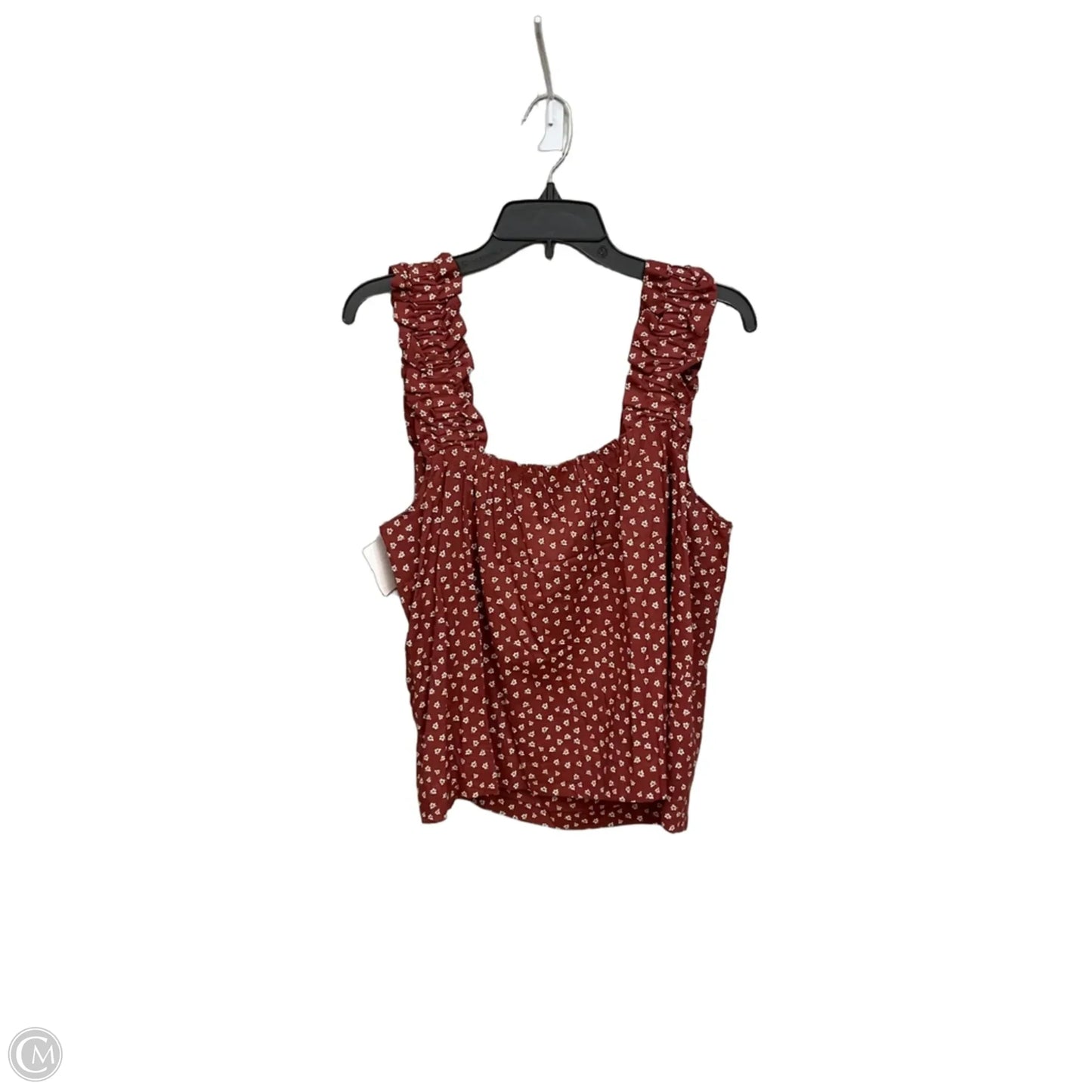Top Sleeveless By On 34th In Floral Print, Size: L
