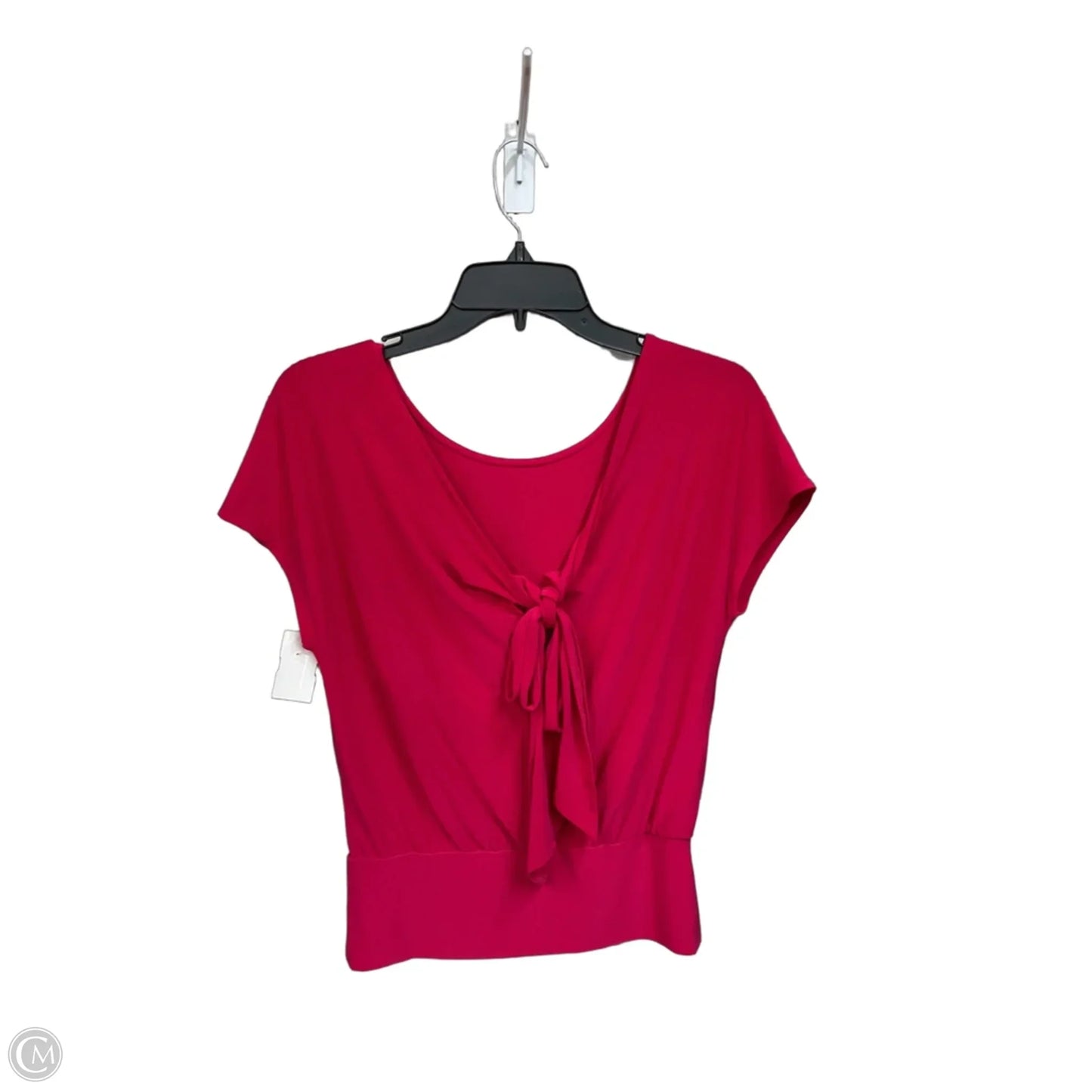 Top Short Sleeve By White House Black Market In Pink, Size: Xs