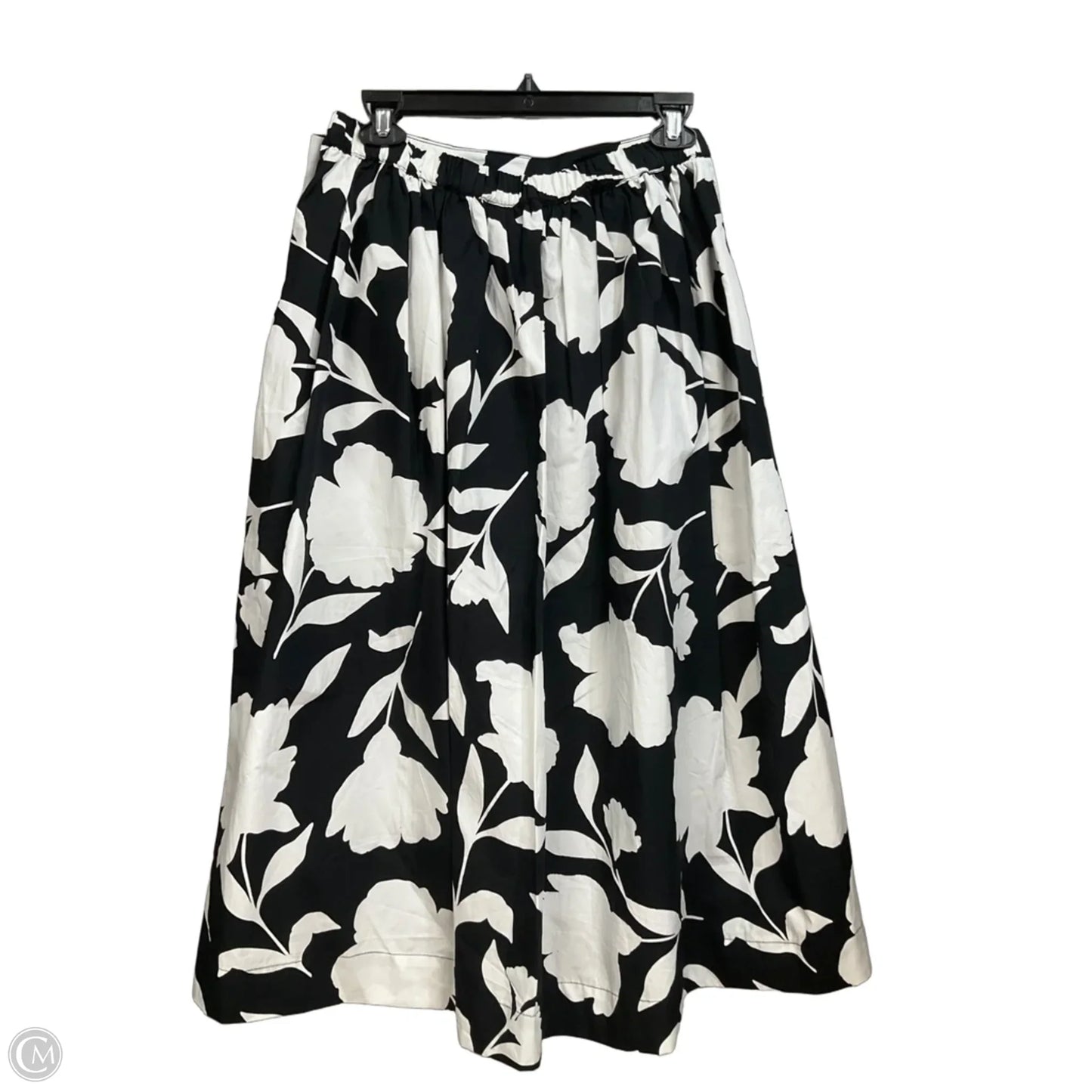 Skirt Designer By Kate Spade In Black & White, Size: 4