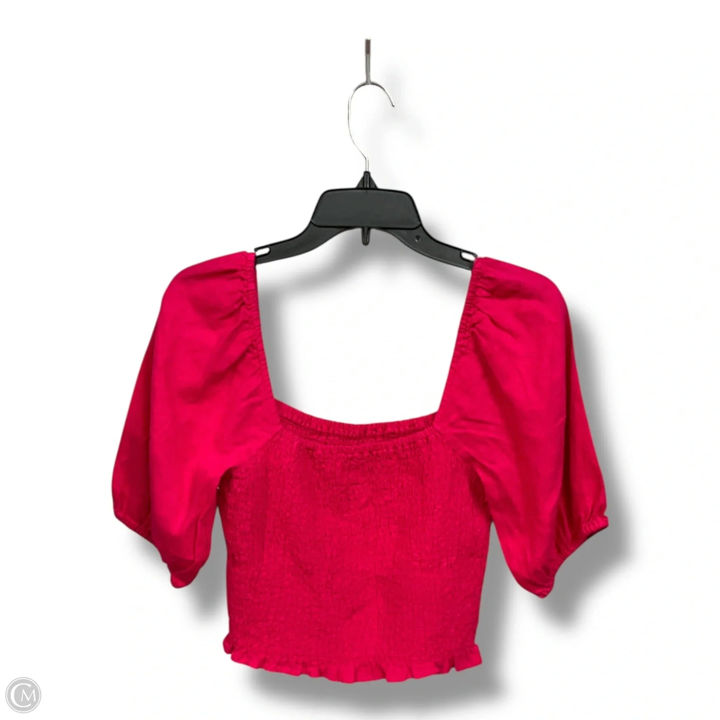 Top Short Sleeve By Universal Thread In Pink, Size: M