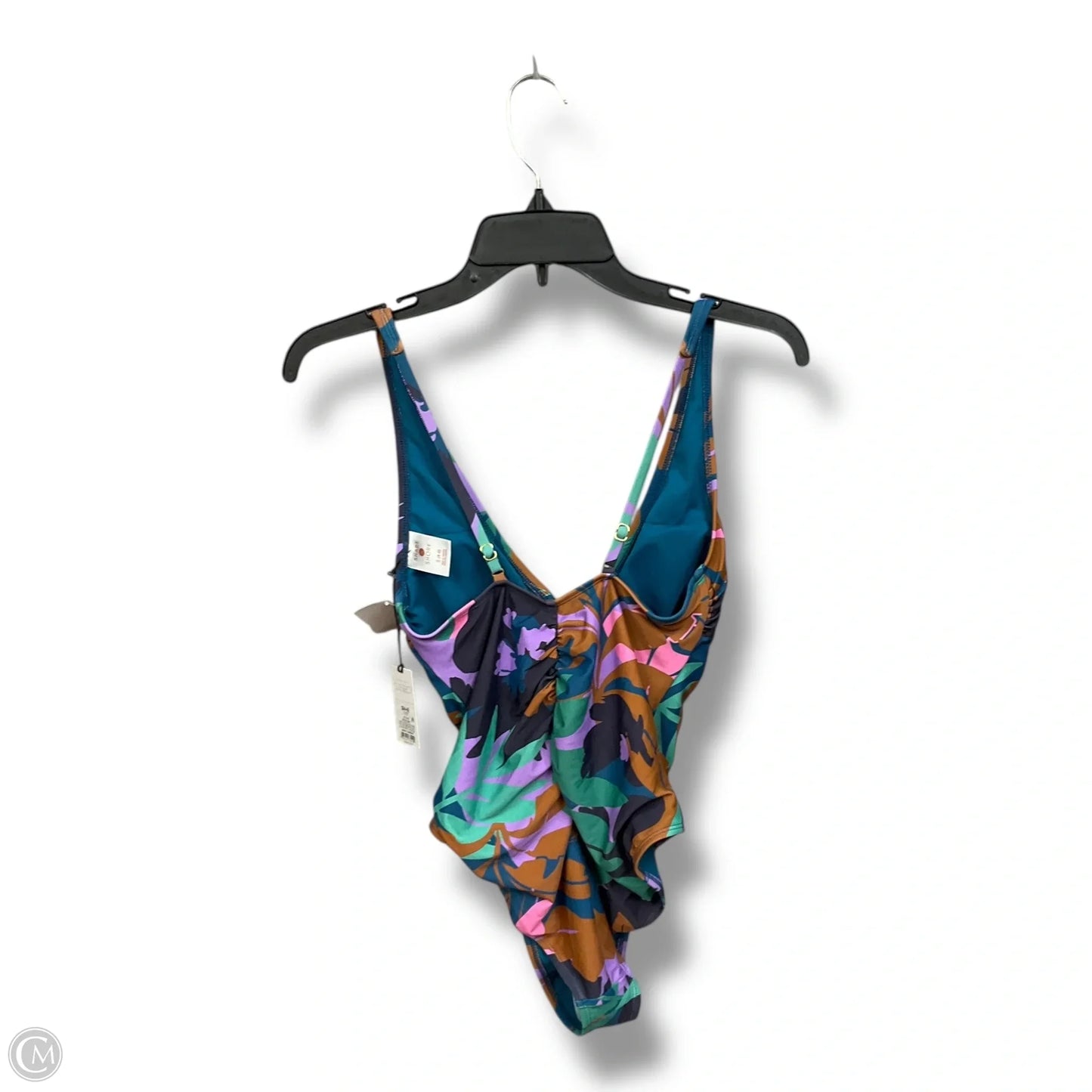 Swimsuit By Shade & Shore In Tropical Print, Size: S
