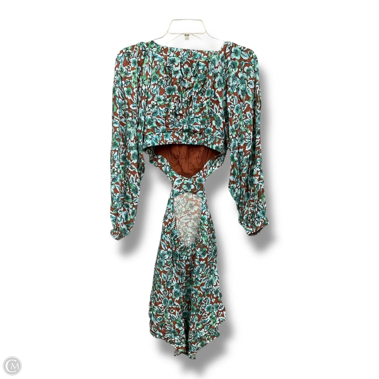 Dress Casual Short By Free People In Floral Print, Size: Xs