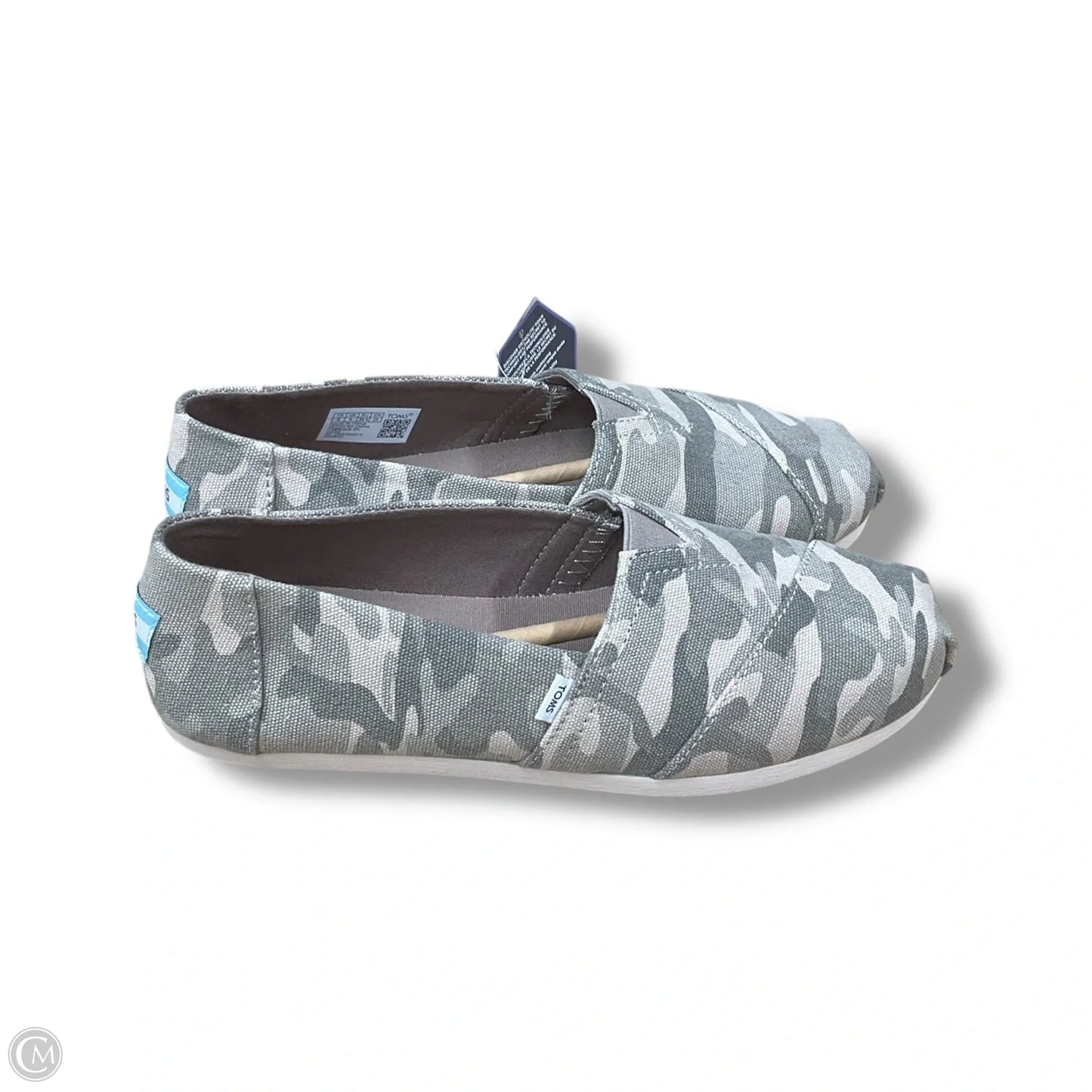 Shoes Flats By Toms In Camouflage Print, Size: 8