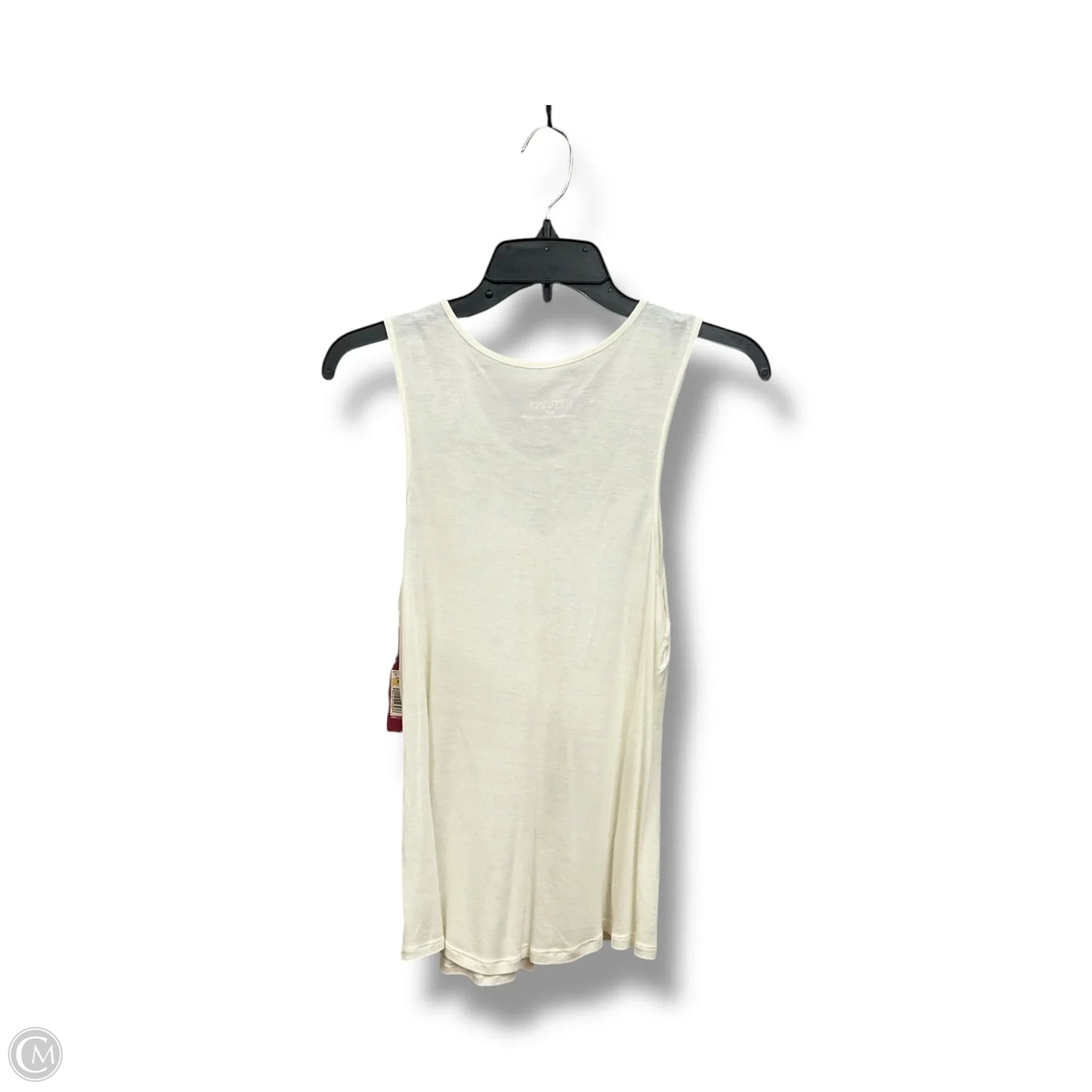 Top Sleeveless By Merona In Cream, Size: S