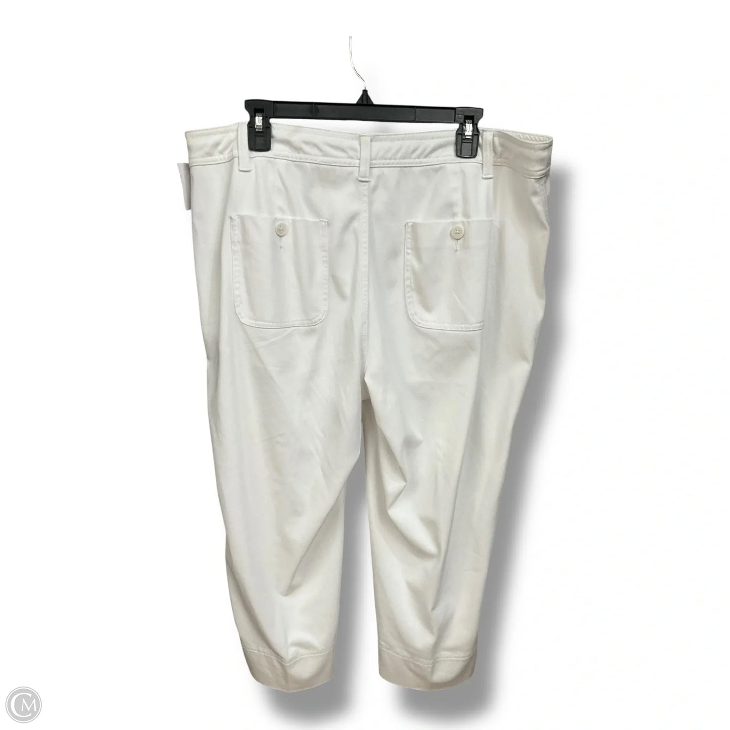 Pants Lounge By Coldwater Creek In White, Size: 18
