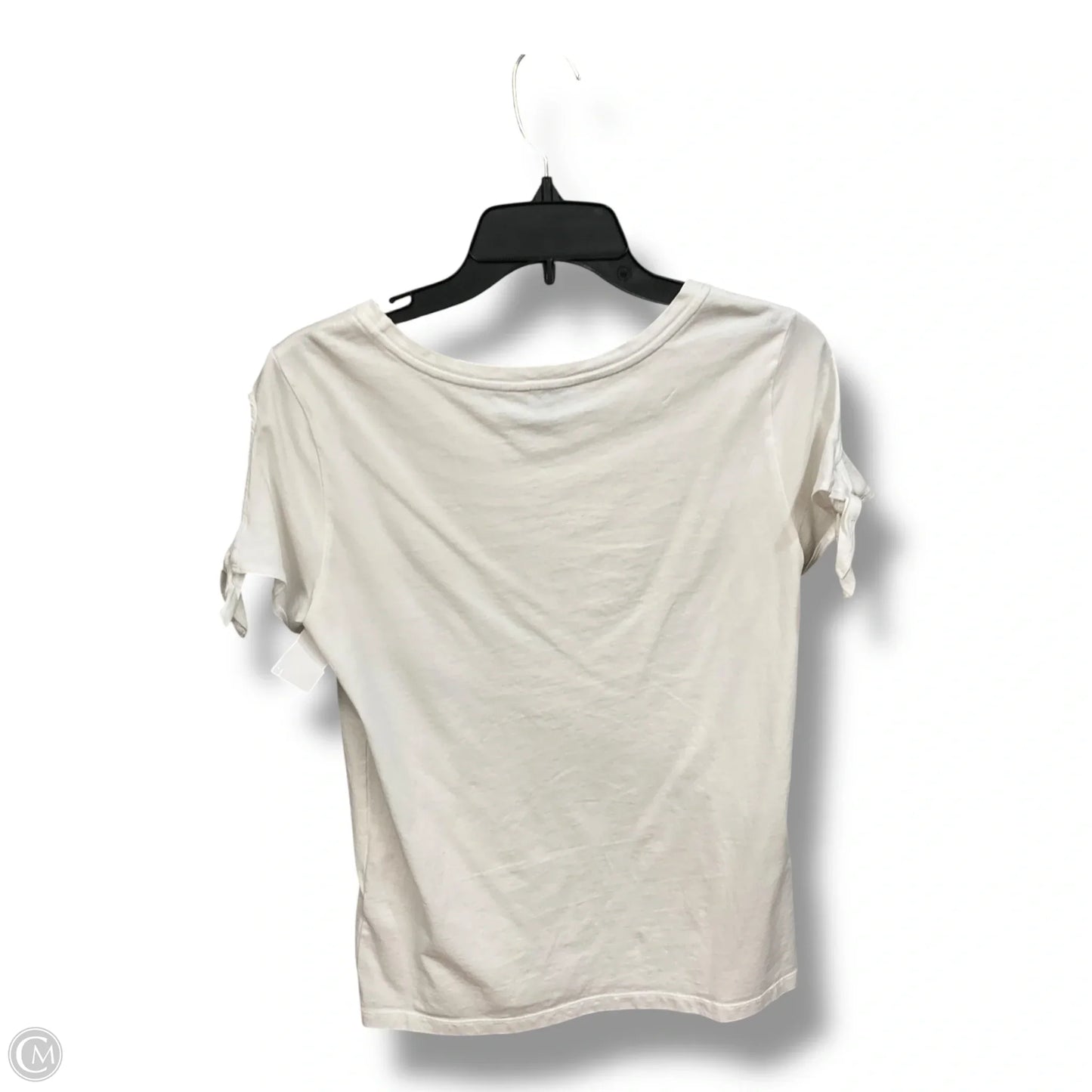 Top Short Sleeve By Nautica In White, Size: S