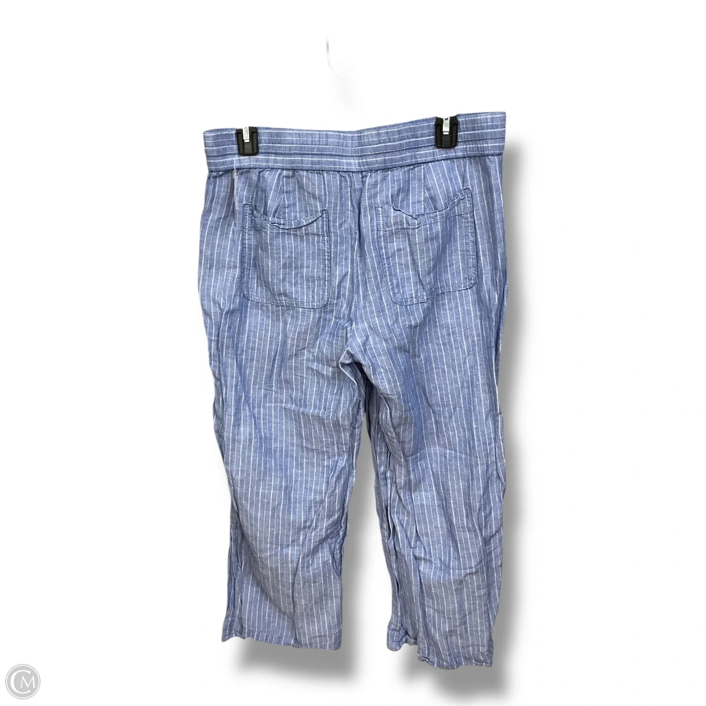 Capris By Talbots In Striped Pattern, Size: M