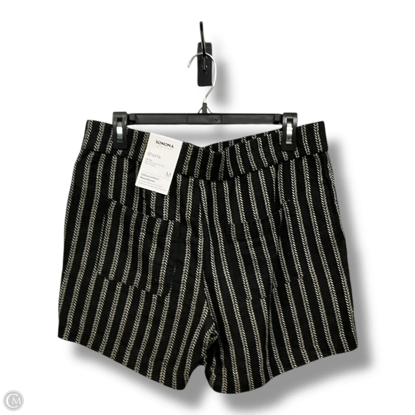 Shorts By Sonoma In Black & Cream, Size: 8