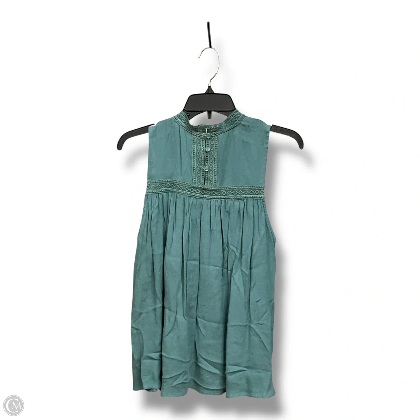 Top Sleeveless By Altard State In Teal, Size: S