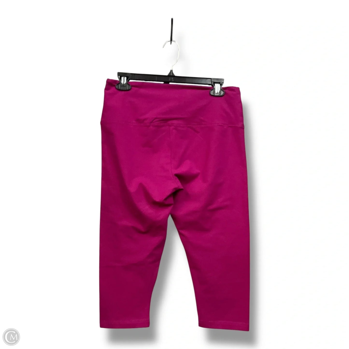 Athletic Capris By Lysse In Pink, Size: L