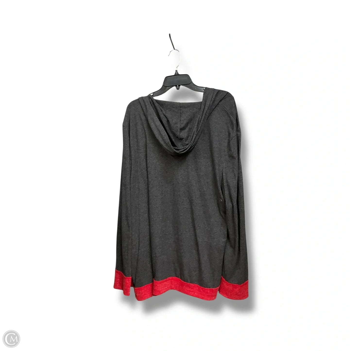 Cardigan By Colosseum In Grey, Size: 3x