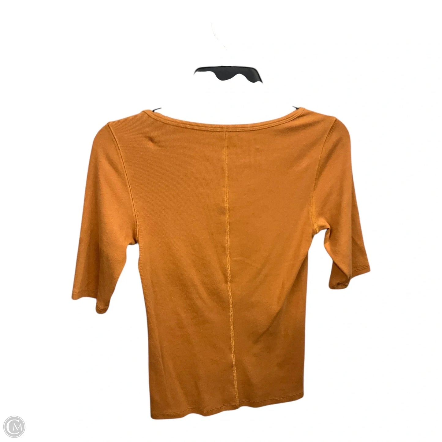 Top Short Sleeve Basic By Everlane In Orange, Size: M