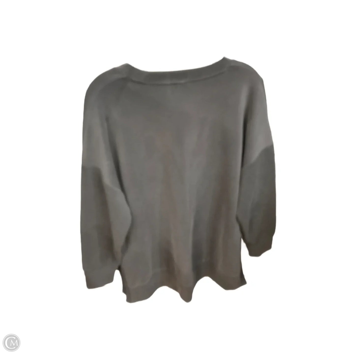 Sweatshirt Crewneck By Arula In Grey, Size: 1x