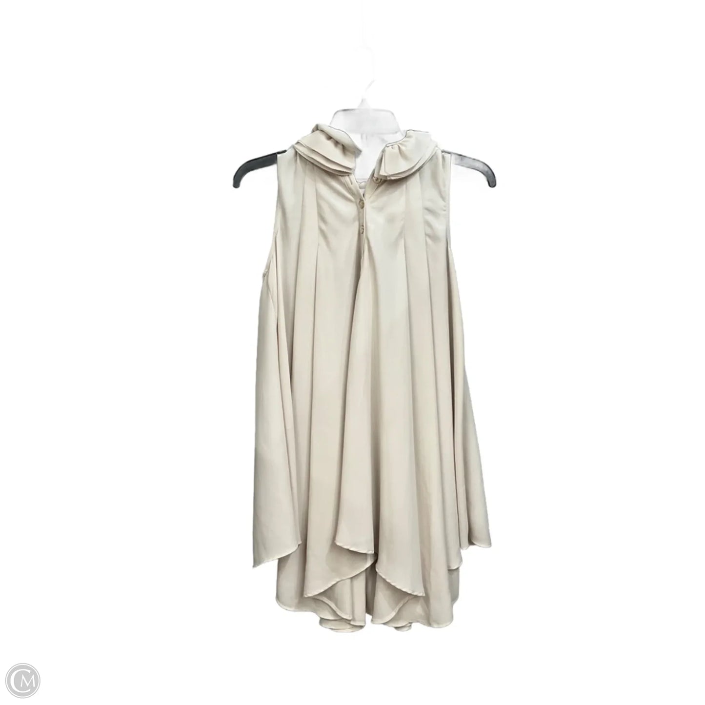 Tunic Sleeveless By Joseph Ribkoff In Beige, Size: S