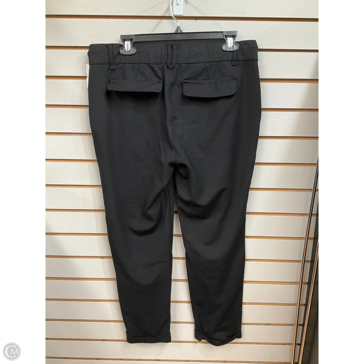 Pants Lounge By Democracy In Black, Size: 12