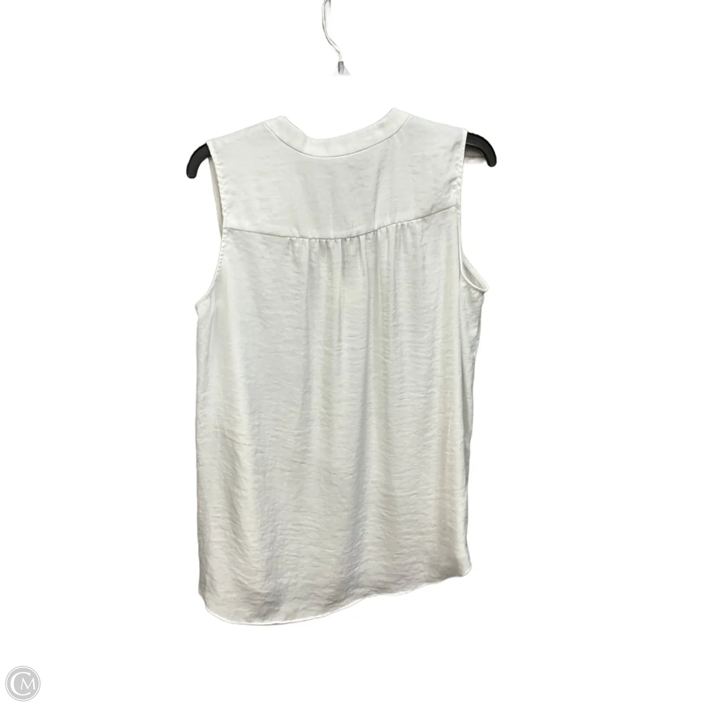 Top Sleeveless By Vince In White, Size: 1x