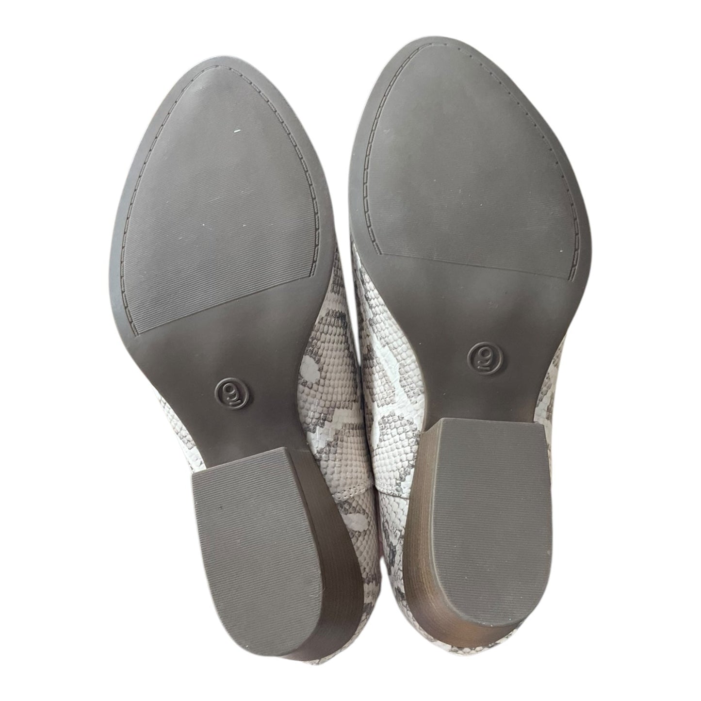 Boots Ankle Heels By So In Animal Print, Size: 9